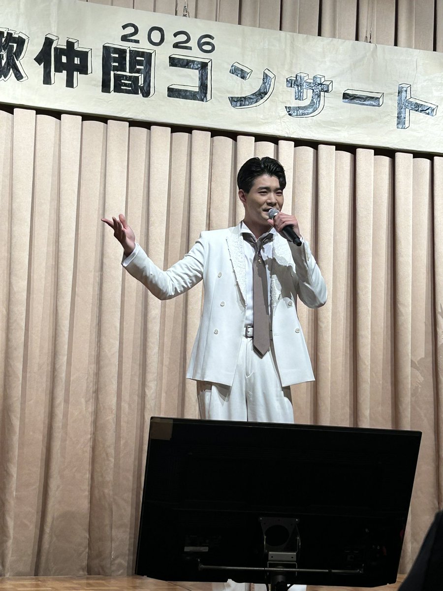 Aran_99_Aran's tweet photo. 歌仲間コンサート2026
五味先生、NAK関係の皆さま
デビュー前から応援してくださっている方ばかり、、、幸せな時間でした。本当にありがとうございました✨
https://t.co/7WCCDqHIBt
# #ソングブック　#歌仲間コンサート https://t.co/lBUL07zAKo