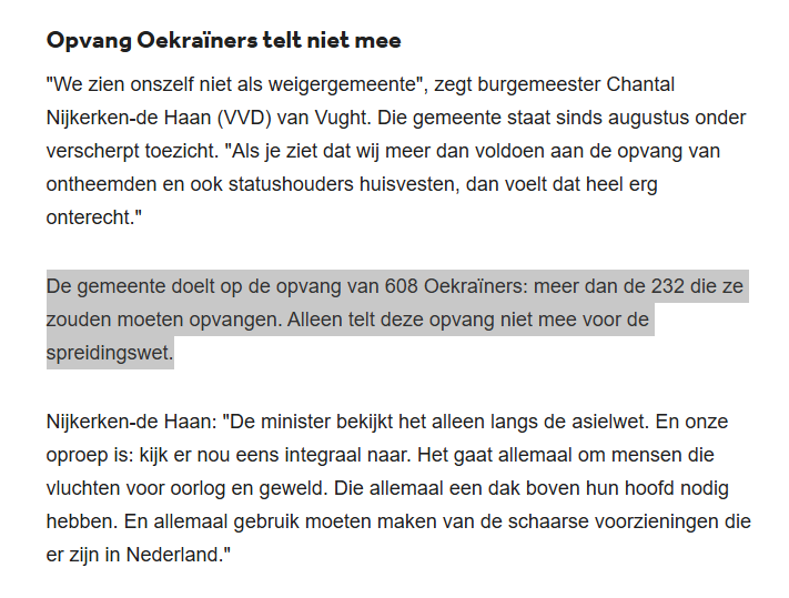 demo_demo_nl's tweet photo. Bizar dat Oekraïners niet meetellen.
Nee, u moet en zal mensen uit Afrika en het Midden-Oosten opnemen en uw voorzieningen delen met mensen die cultureel ver van u verwijderd zijn, notoir slecht integreren en wie u niets verschuldigd bent.
Al zien de dames en heren politici dat laatste vaak anders …
https://t.co/VJUSJIeUS9