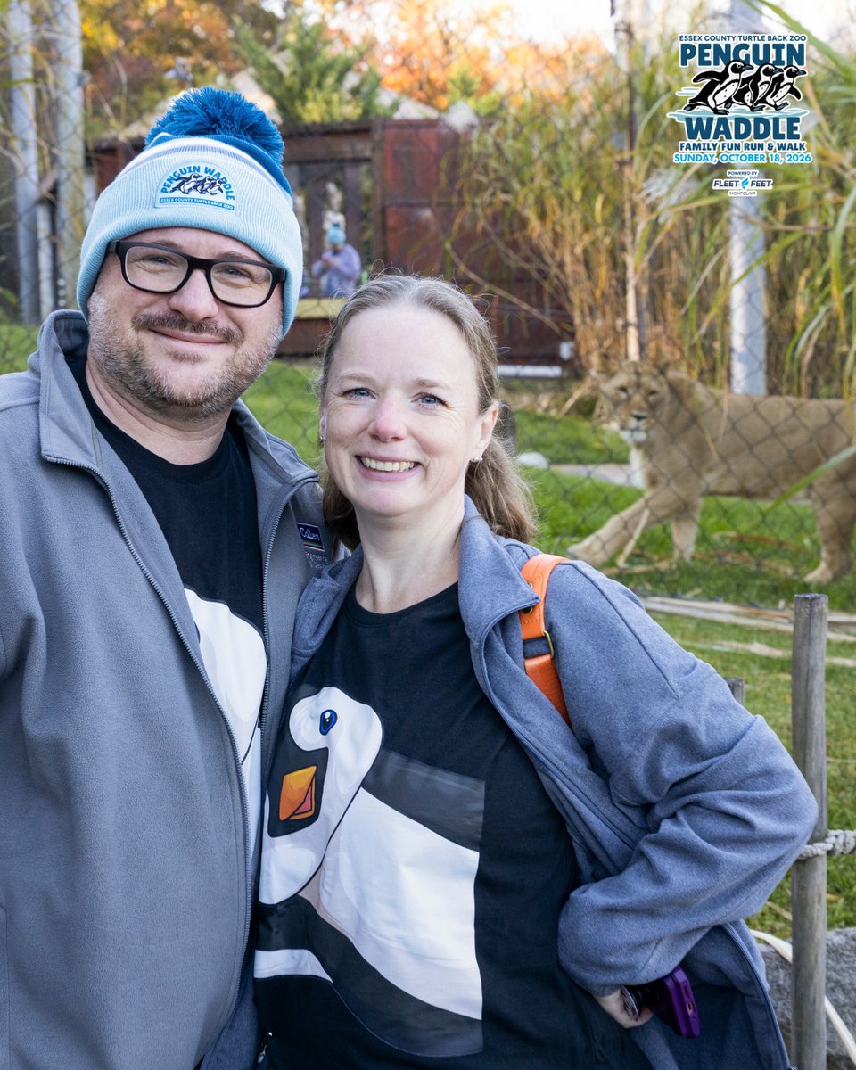 TurtleBackZoo's tweet photo. 🐧 Swipe through to see some of the fun from last year's Penguin Waddle!

Sunday, October 18
👉 Register today: https://t.co/KVu3uNuUQK

⚠️ We’re expecting this year’s event to SELL OUT, so don’t wait to register!

Powered by Fleet Feet Montclair
Sponsored by Brooks Running https://t.co/EtaXnn6RsO
