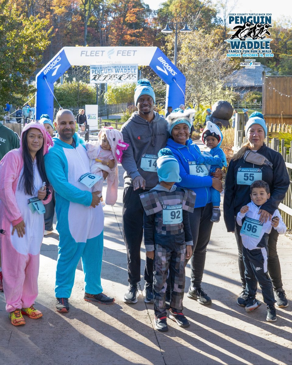 TurtleBackZoo's tweet photo. 🐧 Swipe through to see some of the fun from last year's Penguin Waddle!

Sunday, October 18
👉 Register today: https://t.co/KVu3uNuUQK

⚠️ We’re expecting this year’s event to SELL OUT, so don’t wait to register!

Powered by Fleet Feet Montclair
Sponsored by Brooks Running https://t.co/EtaXnn6RsO
