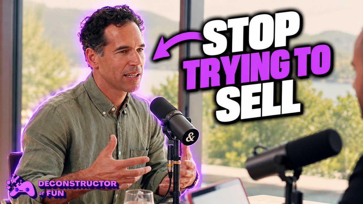 DeconFun's tweet photo. Our most fun episode ever. And one of the most useful.

FunCraft's Michael Martinez: 40 buyers, zero offers. Now $50M run rate, profitable, 16 games a year from 15 people.

Burn the boats. Only way is forward.

Join ~14K insiders on our newsletter:
https://t.co/5NppOGV71z https://t.co/atjqFbTqrL