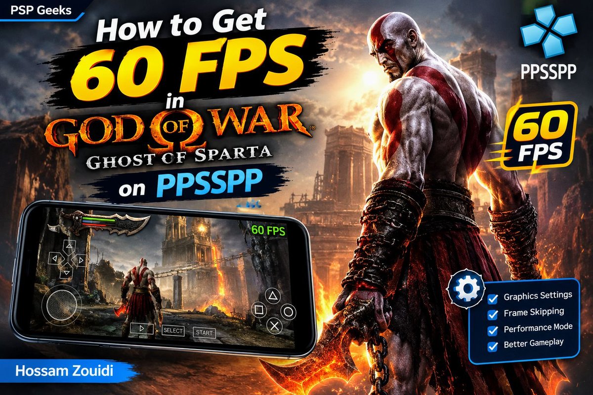 GeeksPsp's tweet photo. How to Get 60 FPS in Ghost of Sparta on PPSSPP.
Follow this step-by-step guide to fix lag in God of War: Ghost of Sparta. Learn the best PPSSPP settings, fixes for Android, and troubleshooting tips.
Link:
https://t.co/OURbw14o4S https://t.co/ebkbXTcxgr