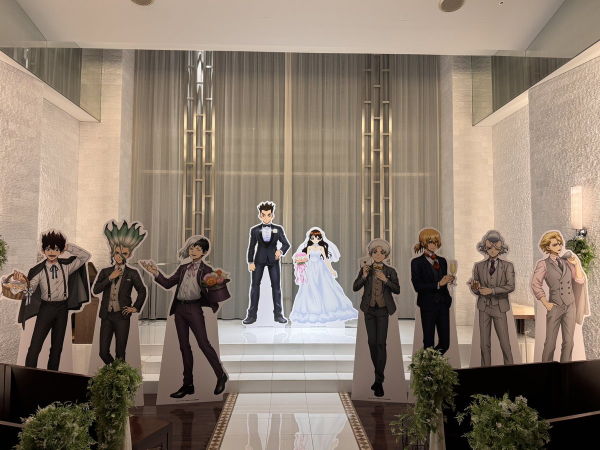 apple05tea's tweet photo. たいゆず結婚お祝いしてきた〜💐幹事のスピーチ優しさに溢れてたよ😌そして！バチイケ過ぎる推し〜！！参列させてくれてありがとう🙏 https://t.co/zVMWHfUM62