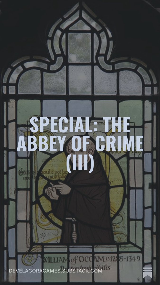 aw4kening's tweet photo. Special: The Abbey of Crime (III) https://t.co/Pid4H7q8db 
#theabbeyofcrime #umbertoeco #thenameofrose #amstrad #spectrum #retro https://t.co/pzySk30KAf