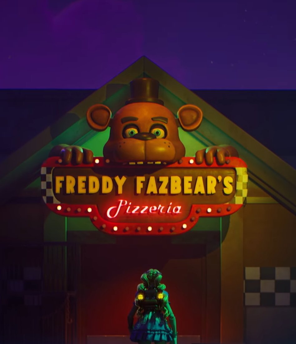 HYPEX's tweet photo. FNAF x FORTNITE DETAILS REVEALED TODAY

SKINS (+ Withered Styles)
• Freddy
• Chica
• Bonnie
• Foxy

COSMETICS:
• Freddy Kicks & Backbling
• Chica & Bonnie Backblings
• Different Instruments Cosmetics
• Unknown Emotes were teased
• FNAF1 Song (by Living Tombstone) was playing

GAMEPLAY:
• Transform into FNAF Bosses
• FNAF POI with jumpscares
• Security camera feeds in the POI

& MORE to be revealed..