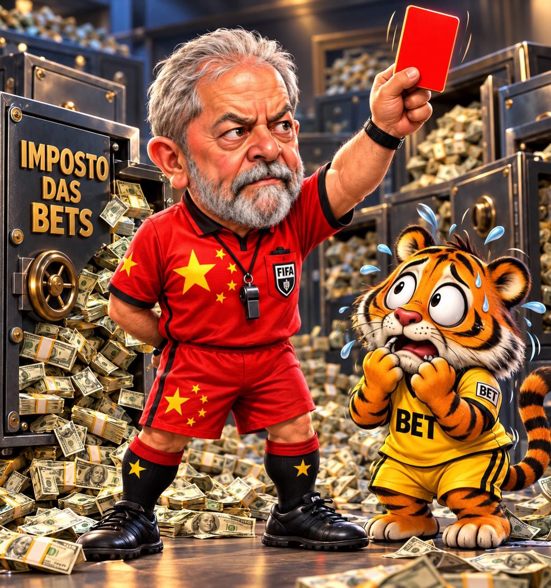Rainha1Queen's tweet photo. O malandro legaliza o problema, e agora, perto da eleição, quer enganar o povo vendendo a “solução” ⁉️
O golpe tá aí, cai quer quer! 🐯 #tigrinho #malandro #canalha
#Lulaladrao https://t.co/Lrc6jUSP9E