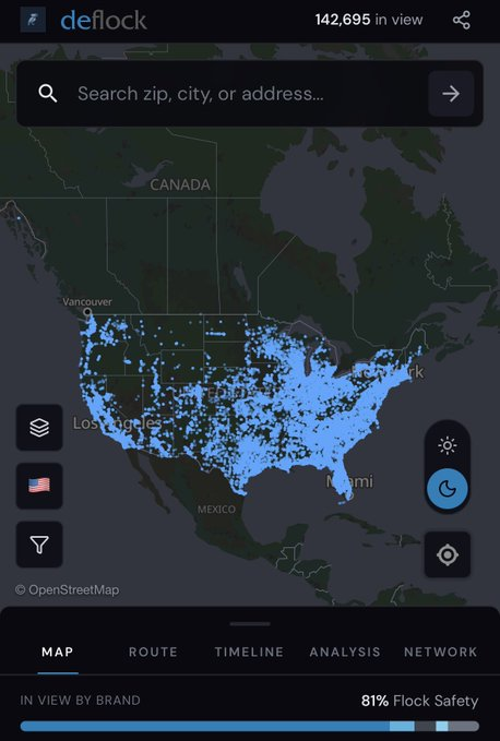 ImBreckWorsham's tweet photo. The 4th Amendment is dead. 

#Flock https://t.co/jmyqSH4By8