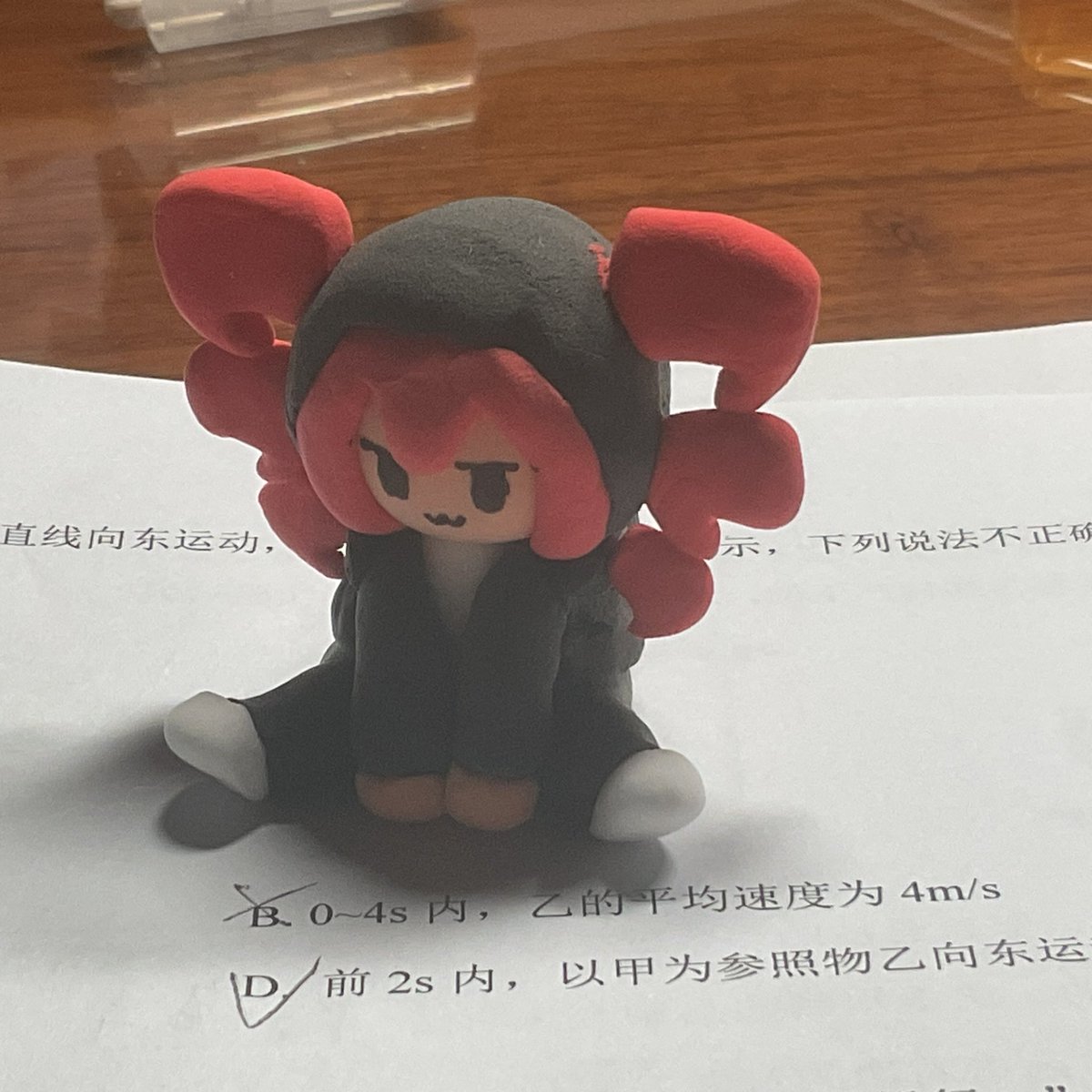 Anonymousajora's tweet photo. 粘土（很抱歉这个特别劣质）
#Levia_Fa https://t.co/W6bMhr6RXe