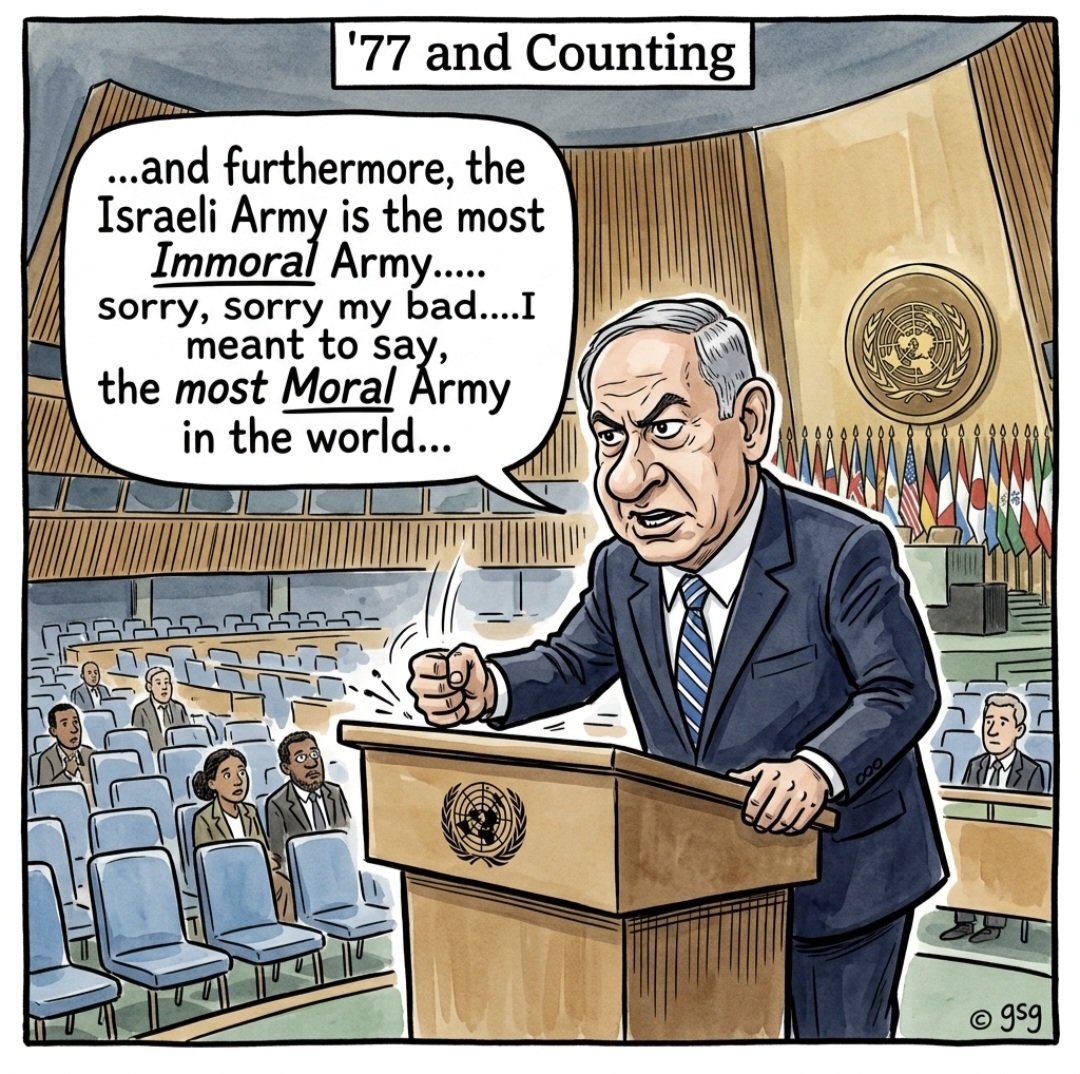 GSGsatire's tweet photo. @IsraeliPM https://t.co/X6H5GlEWIV