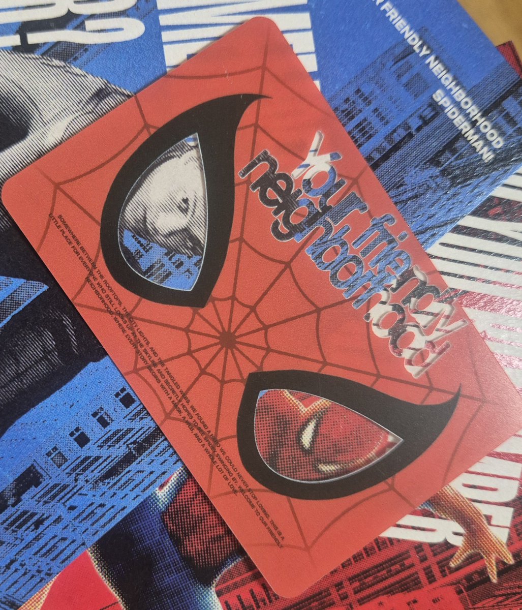 sushi_486's tweet photo. #스파이더맨 #WES2SPIDEY
.
스파이더맨 응카라니~~~
디피가 너무 귀엽고 포토존도 감다살.
럭드는 아쉽게도 키링을 못얻엇지만...
만족............ 다 넘 느좋이엿어요💕 https://t.co/JvyZ5wRIz4
