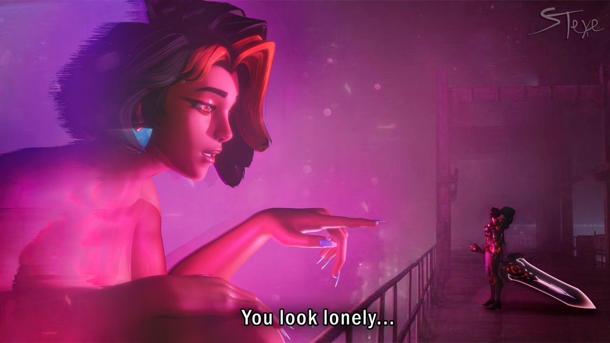 STexe_3Dlyan's tweet photo. Vendetta seeing Domina for the first time

#overwatch #overwatchfanart #dominetta https://t.co/bIXIgPWWzk