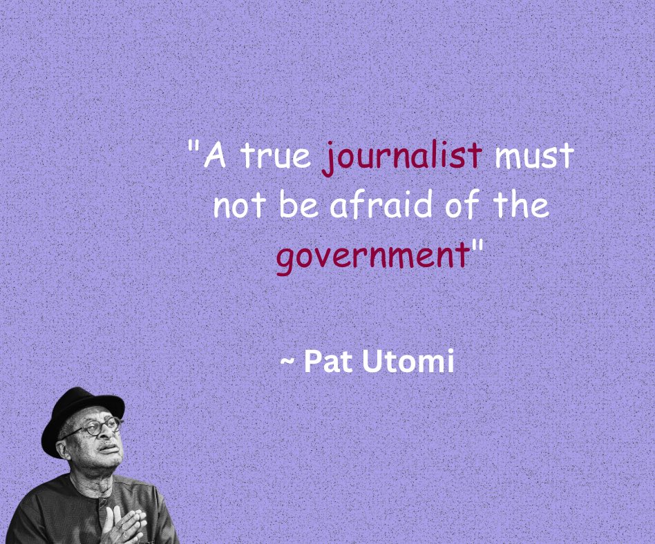 UtomiPat's tweet photo. In 1978, while serving my NYSC year at Newbreed, I was part of the team behind a cover report titled “The Drift Begins.”

It challenged the direction of the then General Olusegun Obasanjo’s military government and warned that the promised political transition was losing its way.

The response was severe. Newbreed was subsequently proscribed for two years by the military government, and its editor, Chris Okolie, was detained.

I am in my 70s, but looking back at it all, the lesson I learnt from that experience remains clear; journalism cannot serve the public by making power comfortable, its ultimate duty is to ask difficult questions when the direction and actions of the government begins to concern the public.