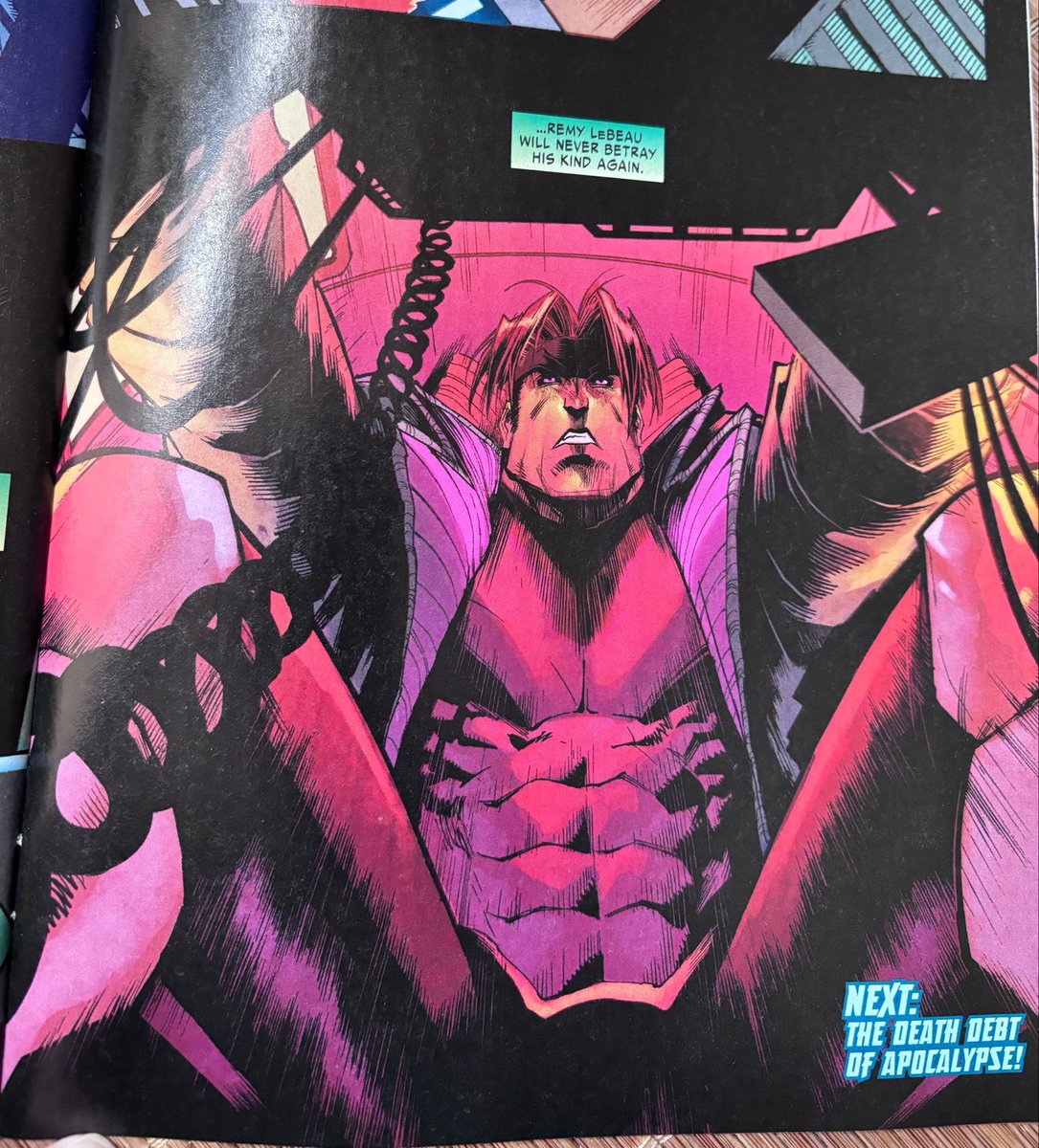 Tashster's tweet photo. GAMSLUT.
REMYHOLE WIDE OPEN.
๐ณ๏ธ
#xspoilers #gambit #gambitgone #xmen. https://t.co/nw7vmE7MY6