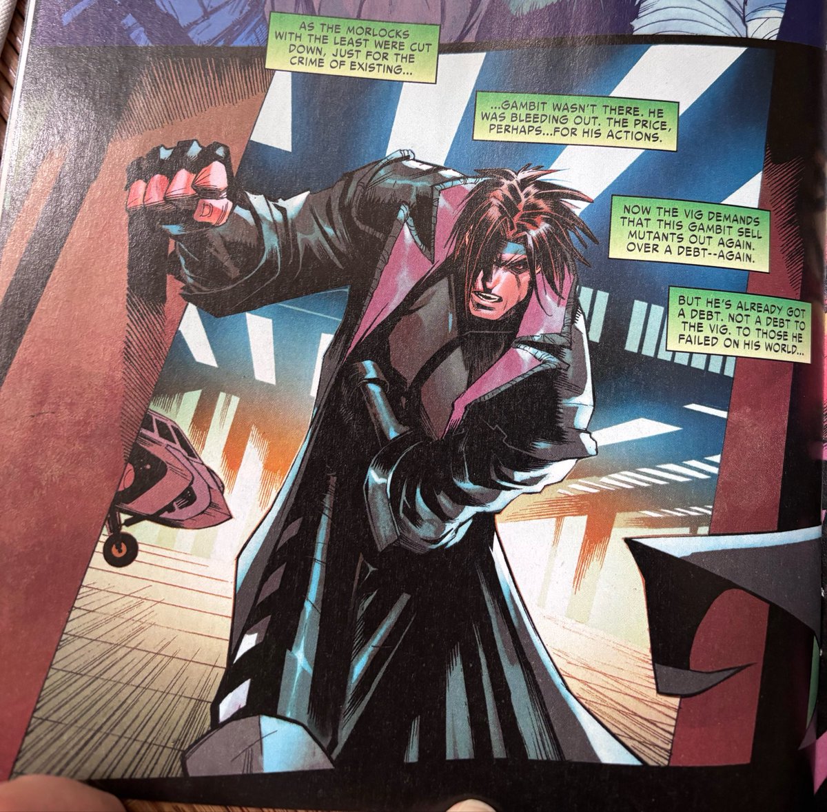 Tashster's tweet photo. GAMSLUT.
REMYHOLE WIDE OPEN.
๐ณ๏ธ
#xspoilers #gambit #gambitgone #xmen. https://t.co/nw7vmE7MY6