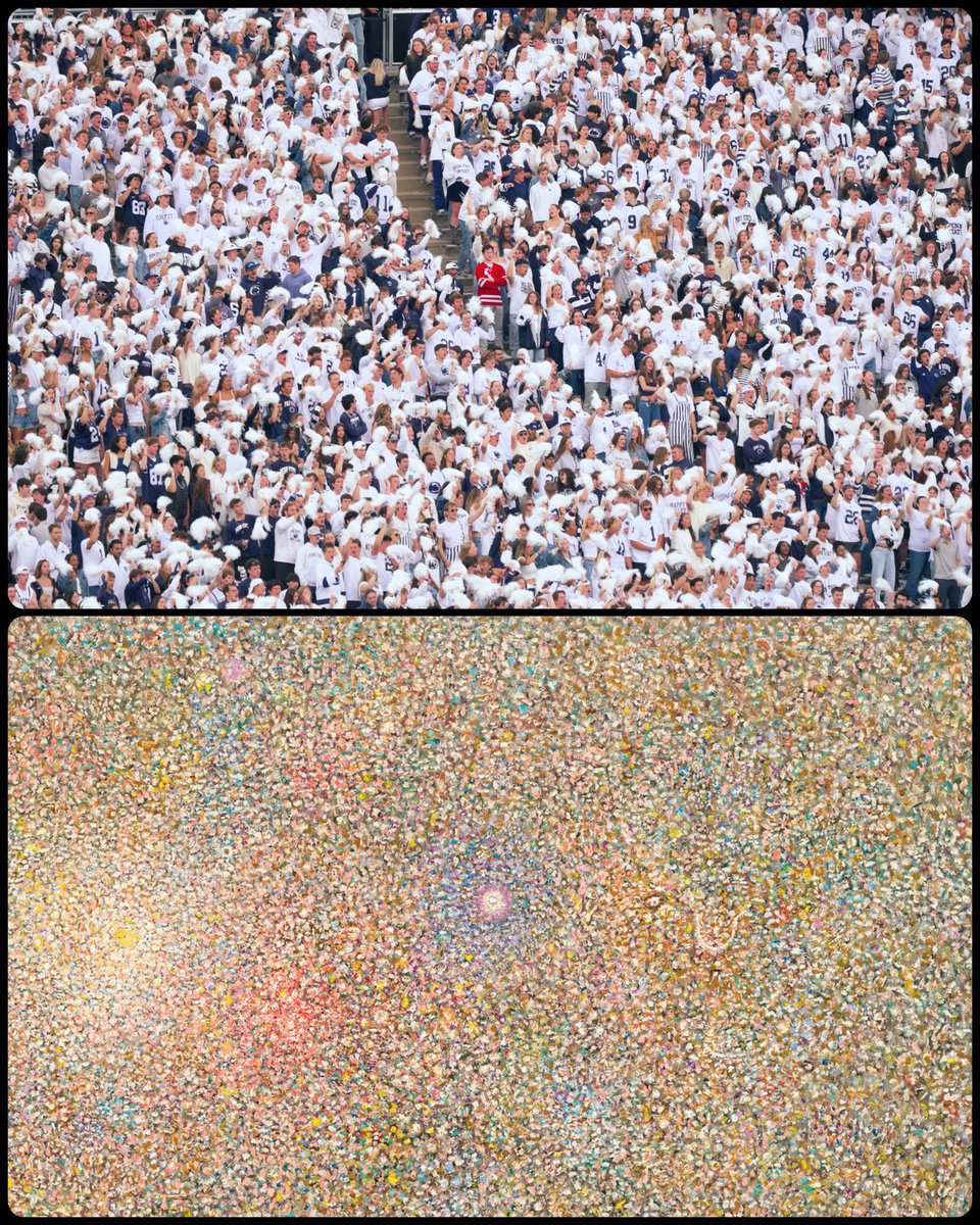 ArtButSports's tweet photo. Sky Presence (Morning), by Richard Pousette-Dart, 1962–63, 📸 by @ErikRole https://t.co/IHXrF0b7gX