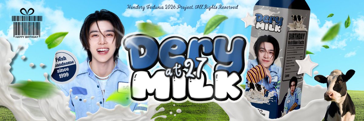 AhengSedunia's tweet photo. Hendery’s milky birthday edition has officially hit the market, bringing a batch made just for his occasion. Be among the first to get and wear the 𝗙𝗿𝗲𝘀𝗵 𝗦𝗲𝗮𝗹 as proof that you’ve secured a spot in this limited release. ✧

🍪⧽ https://t.co/woBFBiAAHS https://t.co/OptuAYMEZP