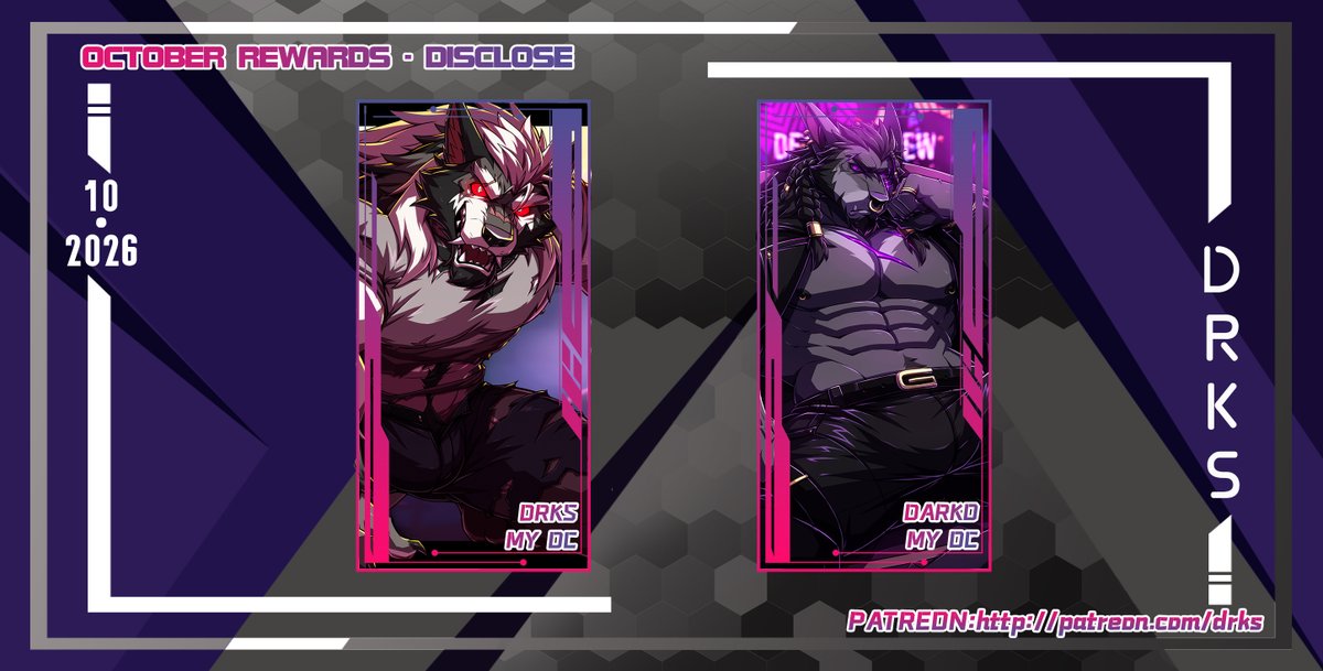 DRKSART's tweet photo. October Rewards - Content Voting
This time the theme will be Halloween-related; you can vote for your favorite characters.
Since it's a break in September, this vote is free👇.
https://t.co/Uav381I6Ov https://t.co/e2PRJ5O6QY
