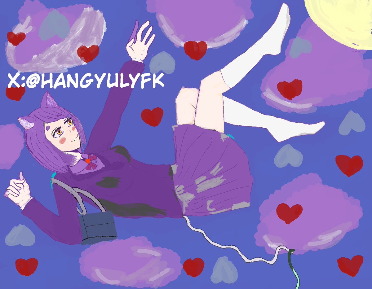 hanyulyfk's tweet photo. @yanineko_anime @Imoko_parody @imo_sato8888 手指刚刚不小心多画了一个，改了一下 https://t.co/eBTUyVzjCd