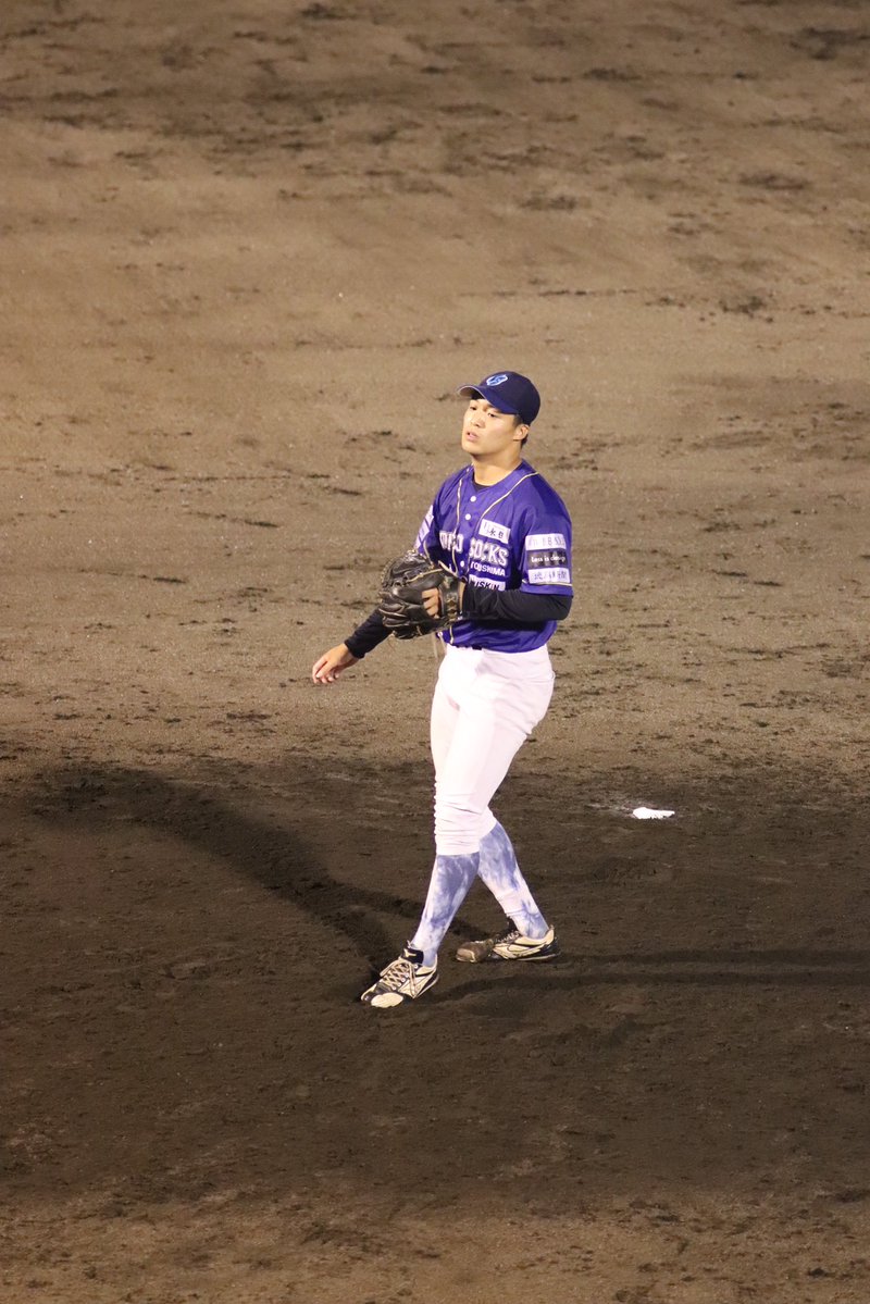 aiko1SMAP5's tweet photo. ９月２７日（日曜日）
本日の現場❗️むつみスタジアム🏟️
徳島インディゴソックスvs高知ファイティングドッグス
トリドール杯チャンピオンシップ2026
石井 康輝（投手）
ナイスピッチングでした😊
#むつみスタジアム
#徳島インディゴソックス
#石井康輝 https://t.co/nnuzKLHOlD