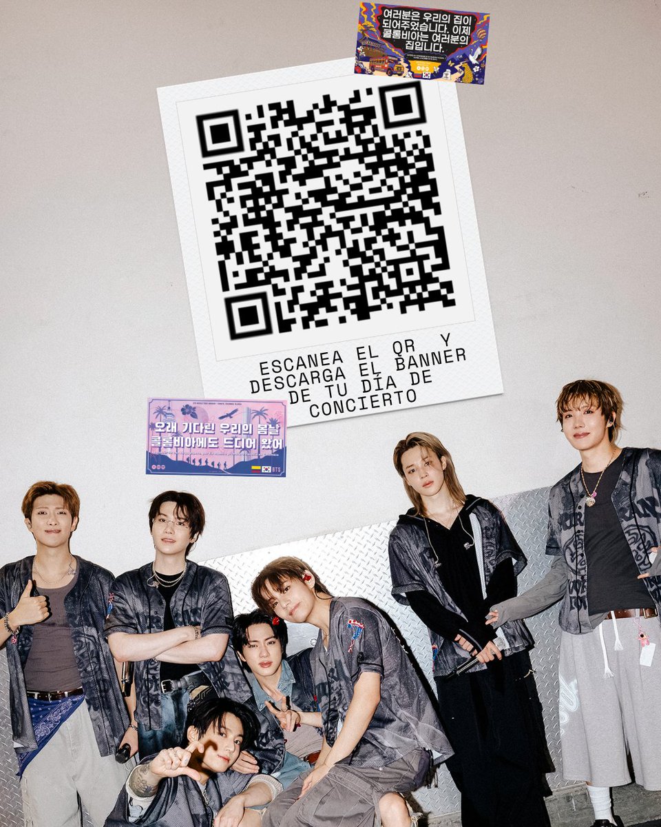 ARMYBogotaCol's tweet photo. ¡FALTAN 5 DÍAS! 💜🇨🇴

Y sí, lo que muchos nos estaban preguntando: ¡los banners también estarán disponibles en digital! 👀💜

Los banners físicos se estarán entregando en los puntos de filtro durante los días de concierto, los cuales anunciaremos próximamente. Para esto, dependemos del anuncio de estos puntos por parte de la promotora.

RECUERDA: los banners serán entregados a las personas que cuentan con boleta. Ya están financiados e impresos en su totalidad para cubrir el aforo de los dos días de concierto. 💜

Además, dejamos la versión digital para quienes quieran imprimirlos por su cuenta, ya sea para tenerlos como recuerdo o para quienes vienen de otras ciudades o países y quieren contar con el banner de forma anticipada.

📏 Medida recomendada: 17 × 31 cm
📄 Papel recomendado: esmaltado de 200 g
También pueden utilizar el papel que mejor se acomode a su presupuesto.

¡5 días, ARMY! Ya casi. 🇨🇴💜