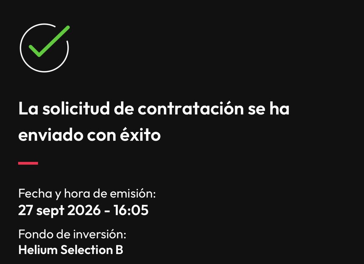 Outsiderismo's tweet photo. Nueva incorporación a la cartera de fondos 📈 https://t.co/LOj4daWVAU