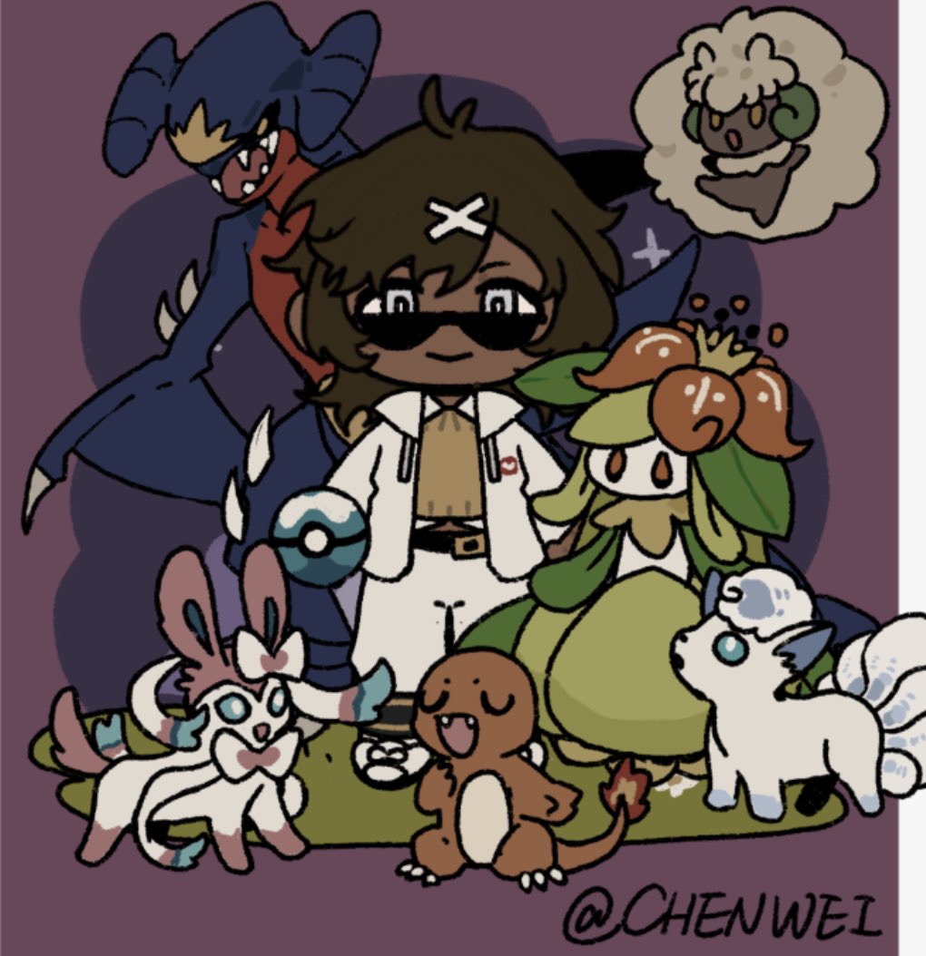 pkmntrainermars's tweet photo. THIS IS SO CUTE 😭😭😭😭😭😭😭😭😭😭😭 oh my god the artstyle is adorable im exploding  (link in replies) https://t.co/a89VcXRphl