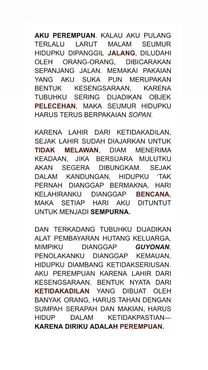 radiohil's tweet photo. Tulisanku untuk yang sedang terjadi di UGM atau teman-teman yang sedang mengalaminya. Semoga kalian dan para korban mendapatkan keadilan yang seadil-adilnya. Hidup perempuan yang melawan! https://t.co/ceji89GwRx
