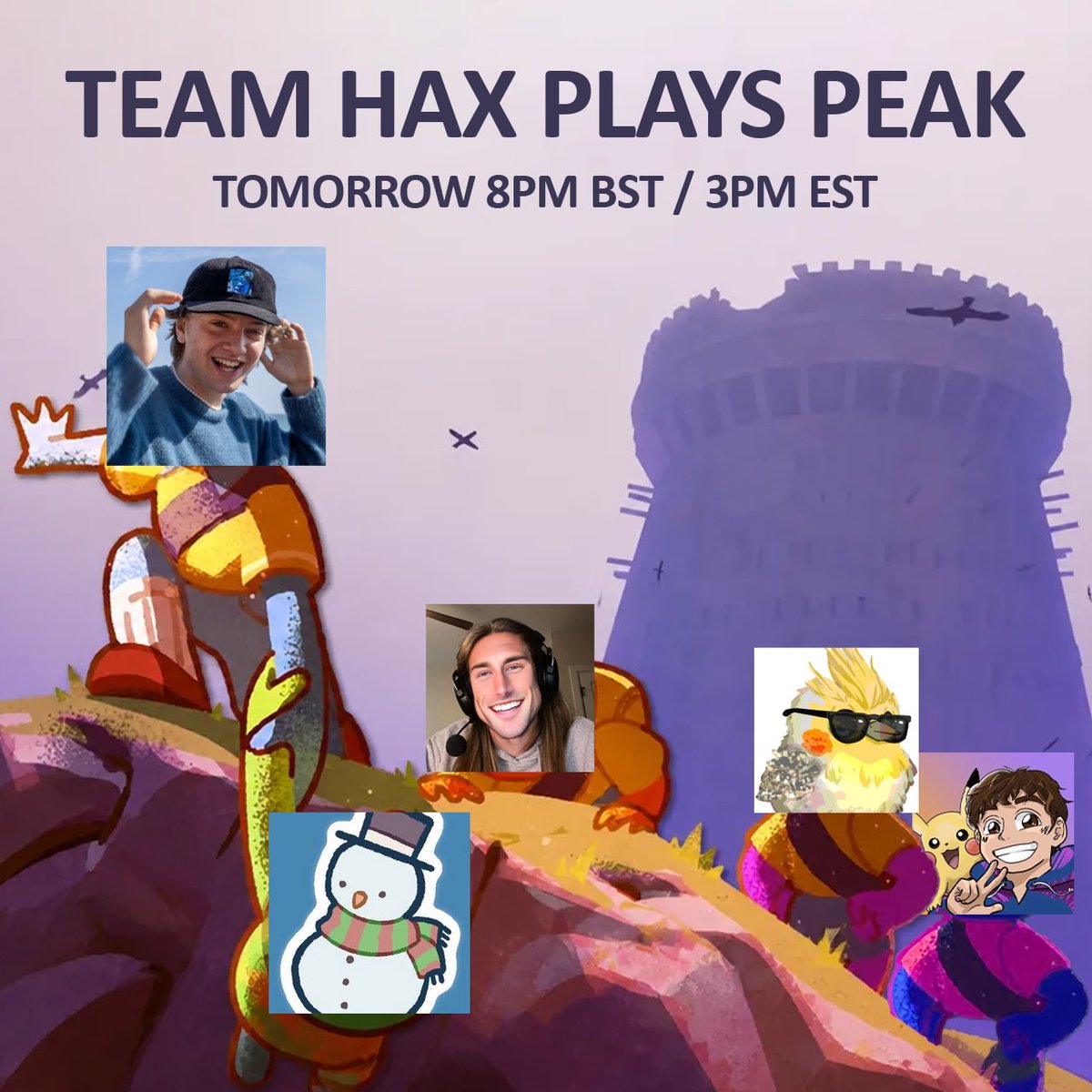 MaxGGs's tweet photo. TEAM HAX GAME NIGHT WOOOOOO

I’LL BE LIVE AT 6:30PM BST / 1:30 EST :) https://t.co/Vx26lPtNnE