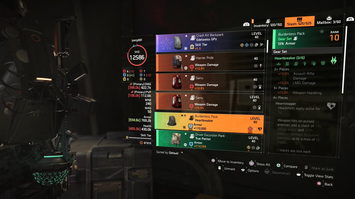 joergi69's tweet photo. It's been a good hunting so far. ๐๐ป๐๐ป๐น๏ธ๐ The third Sarru and an Eagle Bearer.
#TheDivision2 #Division2 #Sarru #Vertigo #ExoticBackpack #ExoticGear #Division2Community #Year8Season3 #Ubisoft #PS5 #LootDrop https://t.co/XqT4RmCUSp