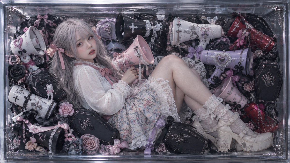 AIaxhd2's tweet photo. やっと作れたぁ💕
etoN様(@etoNdesreveR )
「拡声器」「ゴシック棺桶」
Luna https://t.co/R2LkloKYcn