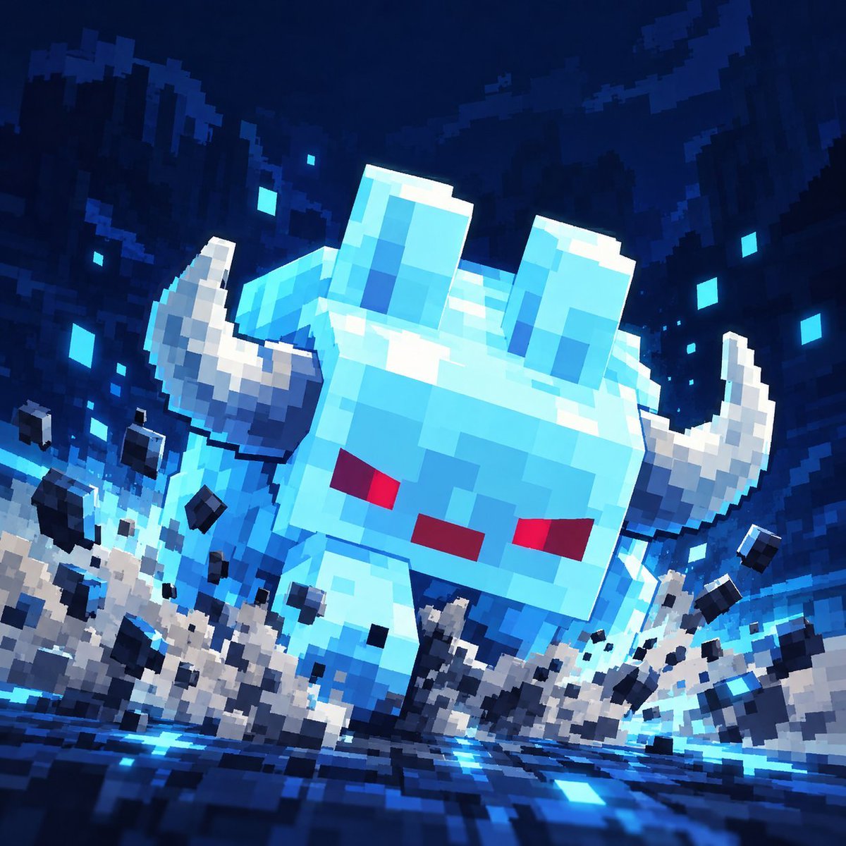 senseitbro's tweet photo. @BLUB_ON_SOLANA $BLUB the biggest BULL of minecraft https://t.co/Dt9p4ScDl1