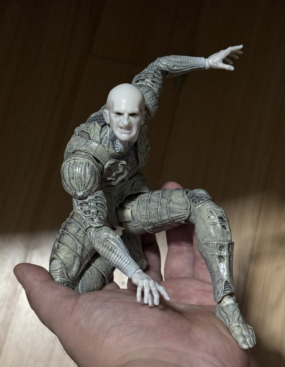 Spicy_Psy_Duck's tweet photo. They made a 22cm Engineer that poses better than 95% of the Spiderman figures, I find it extremely funny https://t.co/l7W2AiZ3Qr