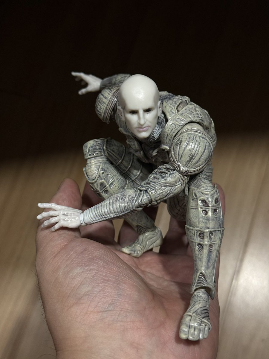 Spicy_Psy_Duck's tweet photo. They made a 22cm Engineer that poses better than 95% of the Spiderman figures, I find it extremely funny https://t.co/l7W2AiZ3Qr