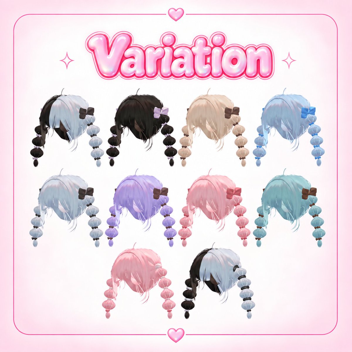 Kohaku_sena's tweet photo. 🎁プレゼント企画🎁

新作ヘアの販売を記念してのプレゼント企画を開催します🫶🏻
無料配布もあるのでぜひ商品ページものぞきに来てね！
プレゼント企画の詳細は↓をご覧ください🎀

★商品ページ
https://t.co/7k53K9e3Rt

★ 参加方法
① このポストをリポスト
② このポストにいいね

↶つづく https://t.co/1zwov5N4sM