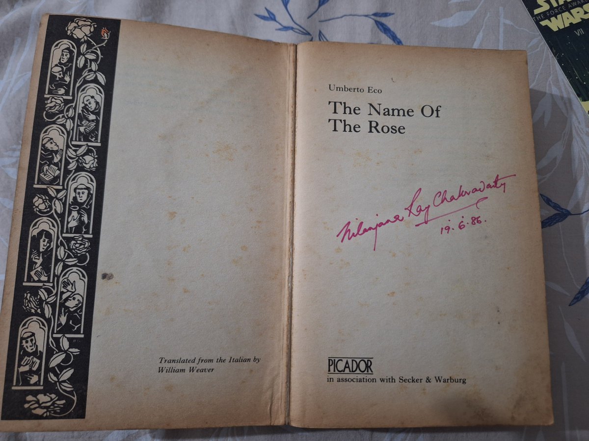 Rosemagdaline2's tweet photo. This is what makes getting old books special.  Your book is in safe hands and it will be treasured ❤️ https://t.co/n2l9jZKpEs