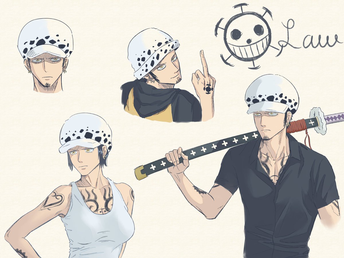 llllls1114's tweet photo. ローrkgk  #ONEPIECE #law https://t.co/U1qBqEqgY7