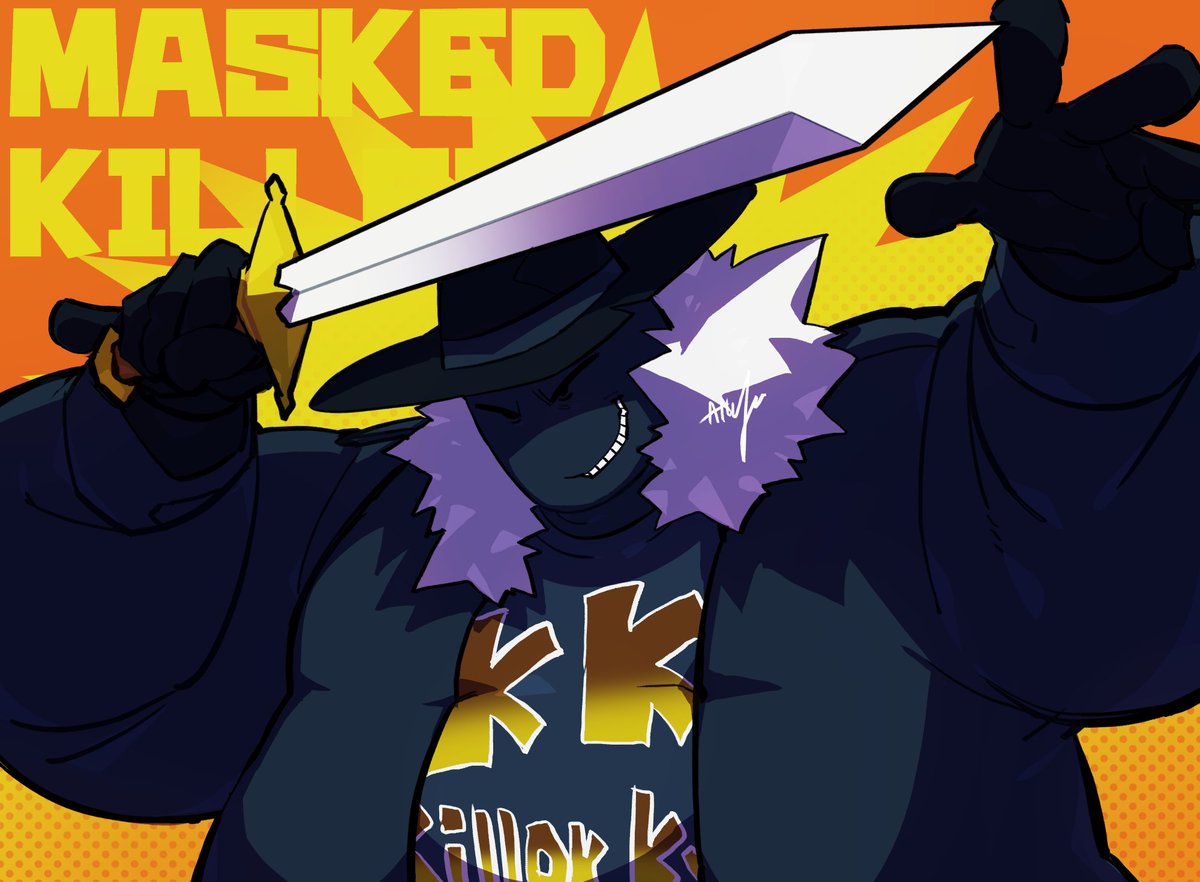atuyu_tubuyaki's tweet photo. the masked killer https://t.co/sqXTKnK5F6
