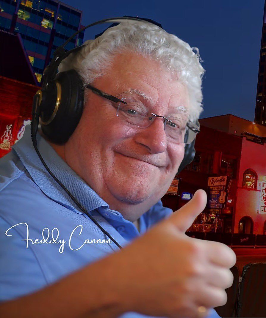 IndyLiveRadio's tweet photo. Who’s ready 4 Freddy? If you are then #tunein 4-6pm to the Freddy Cannon Nashville show with the #legend Freddy Cannon 2 hours of the best music from #rock #pop &amp; #country #joinin with Freddy from 4pm https://t.co/aceN5xRVBi