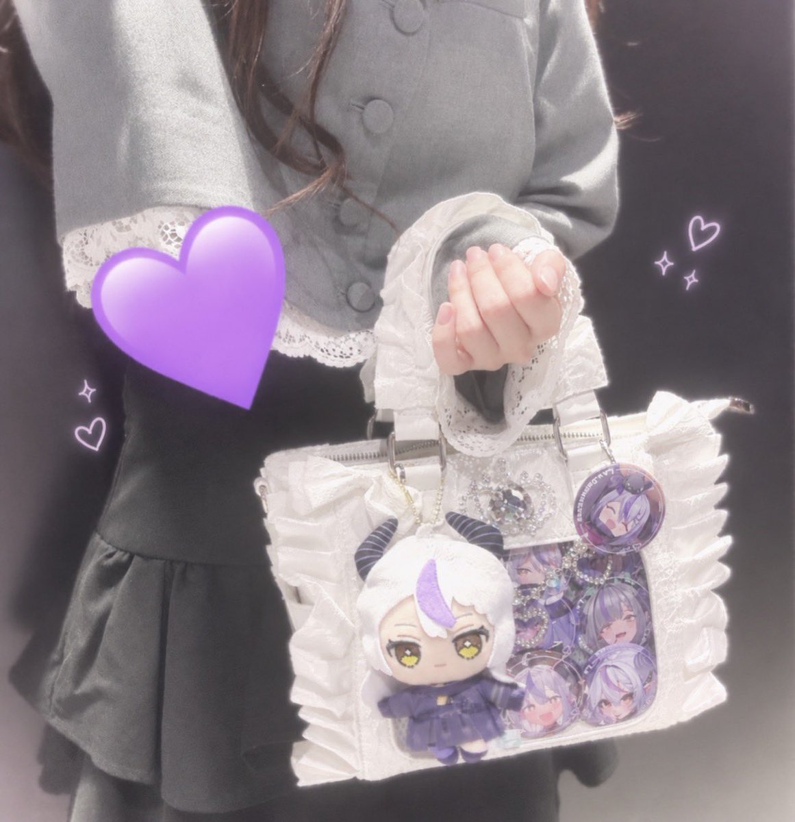 31__mochi's tweet photo. 生ラプ様拝んできた可愛すぎたああᵒ̴̶̷̥́ㅁᵒ̴̶̷̣̥̀💜
ミニだけど痛バ作るの初だったから隙間だらけだった߹~߹💦
企画もライブも全部楽しかったよありがとおお！！

 #ねぽっくす
 #ねぽっくすday2 https://t.co/qqNwWsuYKi