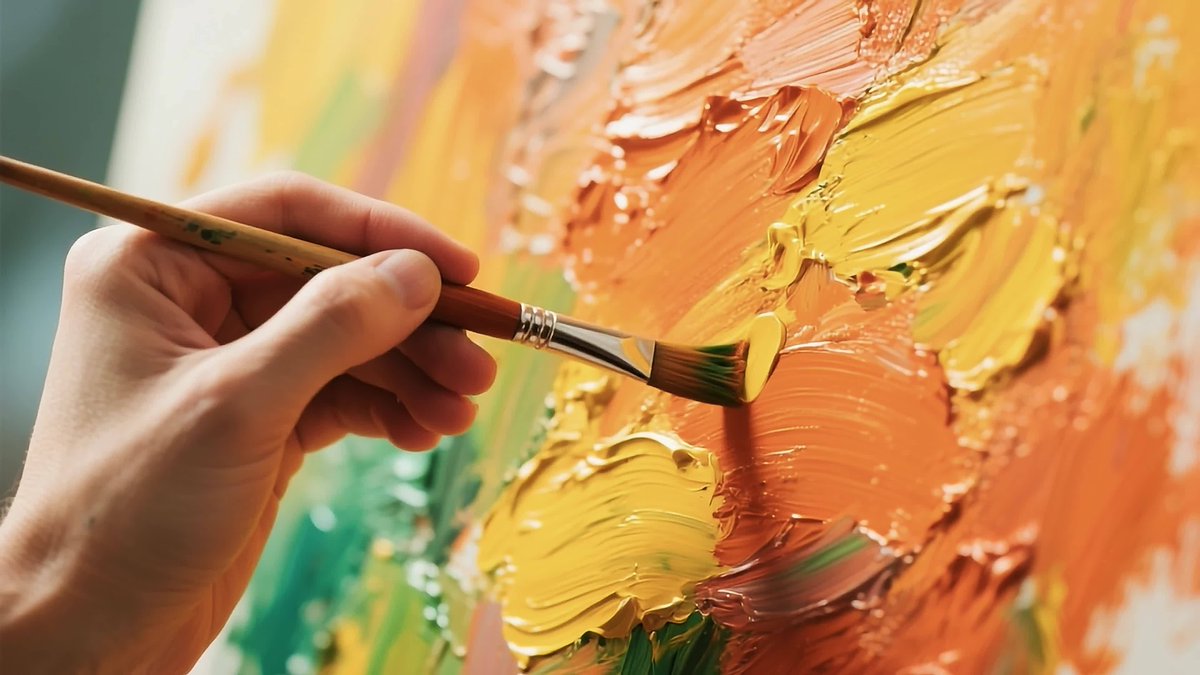 AleishaEiben's tweet photo. @ArteModerno  Sumérgete en la pintura abstracta de la artista latinoamericana María: colores que hablan sin palabras, formas que despiertan emociones. Hoy solo para ti, 10% de descuento en su nueva colección virtual!  #ArteVivo https://t.co/dCuqm49KeM