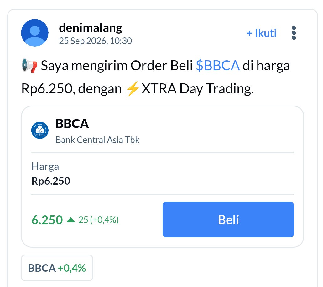 agathaaut's tweet photo. Manfaatin pergerakan harga $BBCA di level 6.250 pakai fitur harian. Apapun strateginya, yang penting tetep rasional dan patuh sama trading plan awal #AplikasiAjaib #porto https://t.co/dNcK7iTR6g