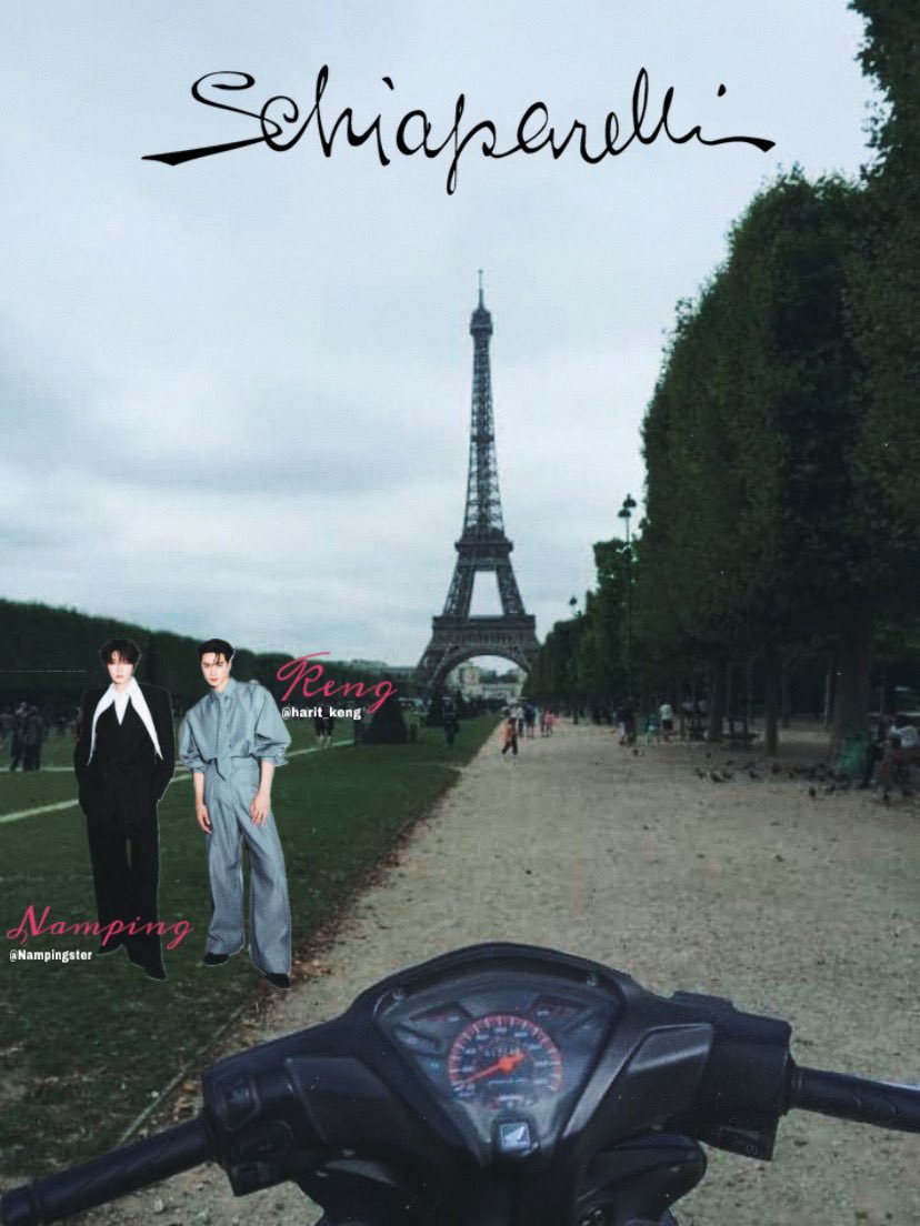 Vivianna130745's tweet photo. Can’t wait to see Keng harit and Namping  wearing Schiaparelli and making history at Paris fashion week 🙂‍↕️🙏🏻

#KengNamping #KengHarit #nampingster #Schiaparelli #PFW
@Schiaparelli https://t.co/1CLUW6UV0B