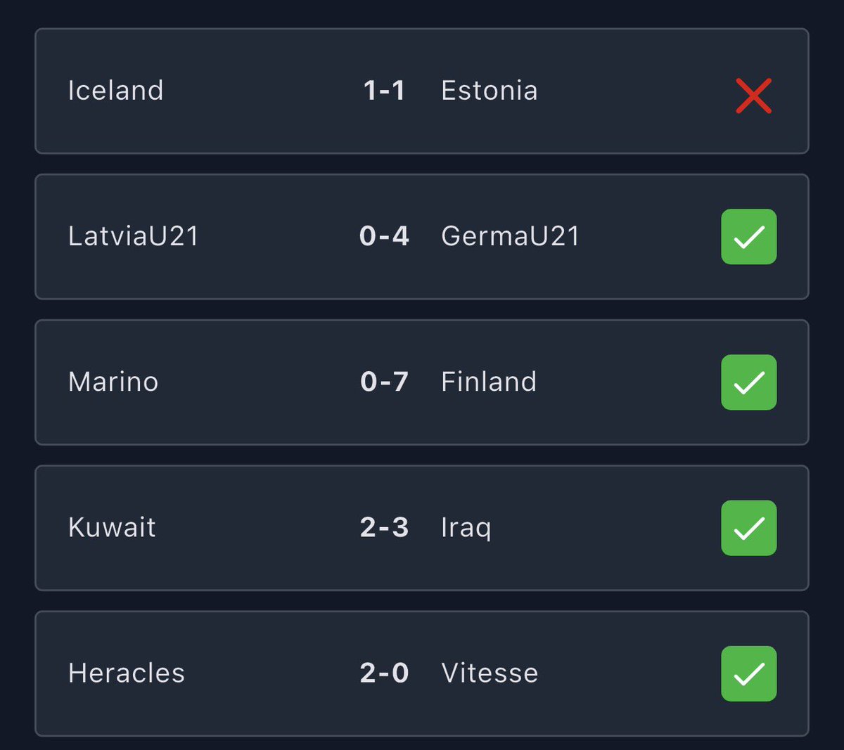 MWO_Prediction's tweet photo. Swipe to see our yesterday’s scorecard 🔥🔥🔥
We predicted 21 games💥💥💥
✅17 won
❌4 loss
📲 Download the MWO app for your smarter predictions⚽️💙
#fyp #mwo #footballgame #predictions https://t.co/Ar913o82Qg