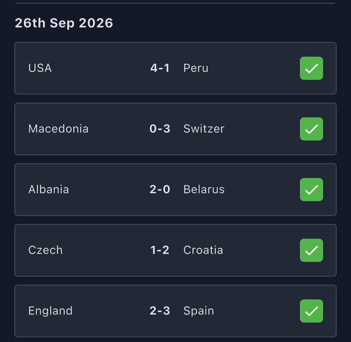 MWO_Prediction's tweet photo. Swipe to see our yesterday’s scorecard 🔥🔥🔥
We predicted 21 games💥💥💥
✅17 won
❌4 loss
📲 Download the MWO app for your smarter predictions⚽️💙
#fyp #mwo #footballgame #predictions https://t.co/Ar913o82Qg