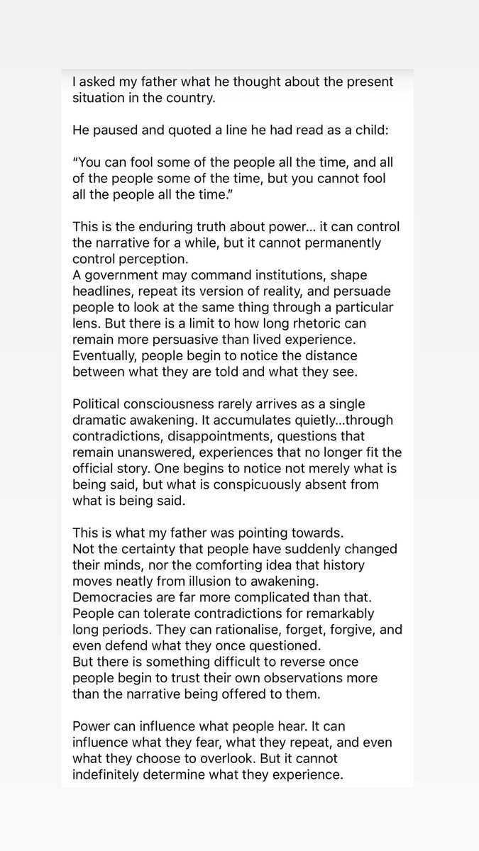 Chandrika072's tweet photo. #IndianPolitics #Democracy #PoliticalAwareness #PublicTrust #TruthMatters #PowerAndPerception #DemocraticValues #Accountability #Constitution #India #SIR #ElectionCommission #VoterRights #QuestionEverything https://t.co/Qrh81iz7Bc