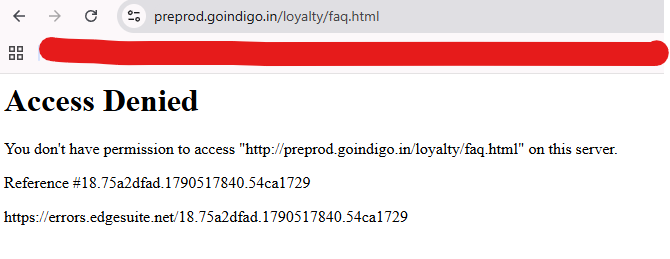 ChinmayGupta1's tweet photo. Found a tiny bug on IndiGo’s website 🐛✈️ — clicked a hyperlink and got redirected to the non-prod environment. Looks like I accidentally got a backstage pass 😂
Since I found it, can I get a discount coupon as my bug bounty? 👀💙
@IndiGo6E #BugReport https://t.co/DFgm9XPKG7