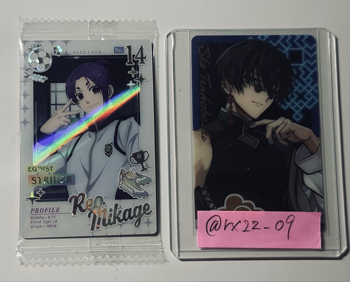 rx2z_o9's tweet photo. @_1sss_k 🎀初めまして、こんばんは。検索より失礼します。当方ER御影玲王くんを所持してるのですがO凛くんとの1：2の交換は可能でしょうか？また20↓ のため先送り可能です。難しいとは思いますがご検討お願いいたします。📮糸師凛 https://t.co/OoosMfswQz
