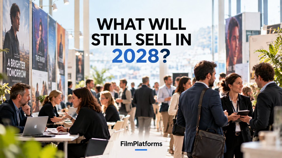 FilmPlatforms's tweet photo. The film market can change faster than a film can be made.

If buyers are already looking at 2028–2029, are you developing for what sells today or for the market your film will actually enter?

Industry perspectives 👇

https://t.co/eUrwhaXRBC
#FilmIndustry https://t.co/FyXTRZjwG8