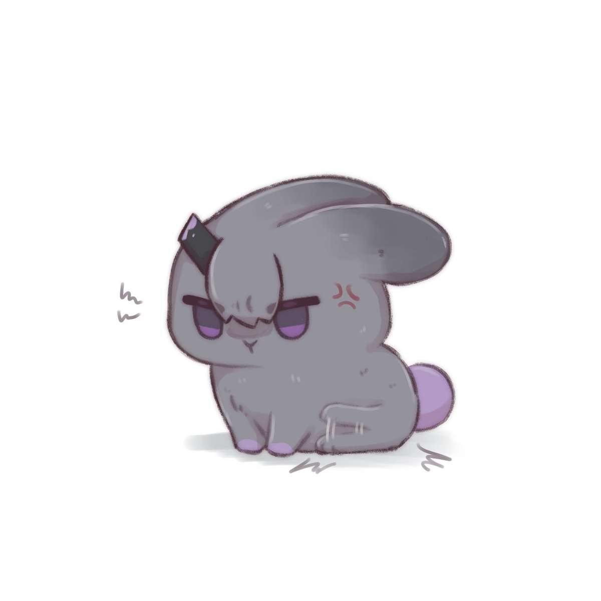 sion_apg's tweet photo. うさぎは怒ると足をダンッとすると聞いたので https://t.co/pusvOGnw5O