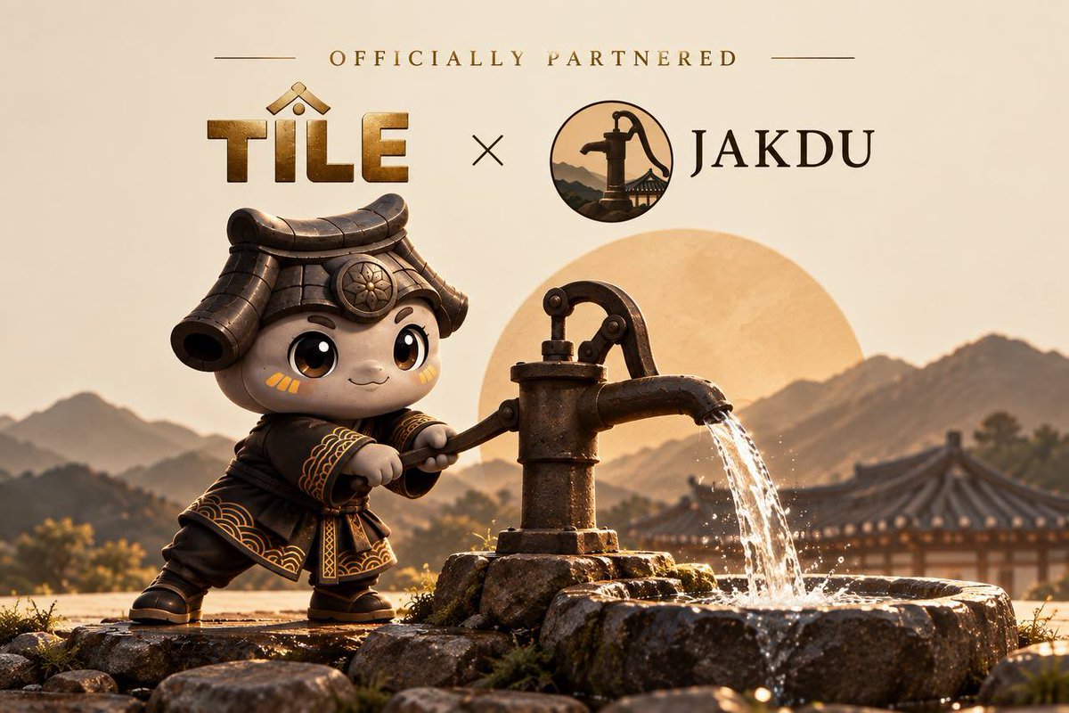 TileOnGIWA's tweet photo. TILE × JAKDU

We’re pleased to announce our official partnership with @JakduPump .

Looking forward to building together https://t.co/uHotTsKIvV